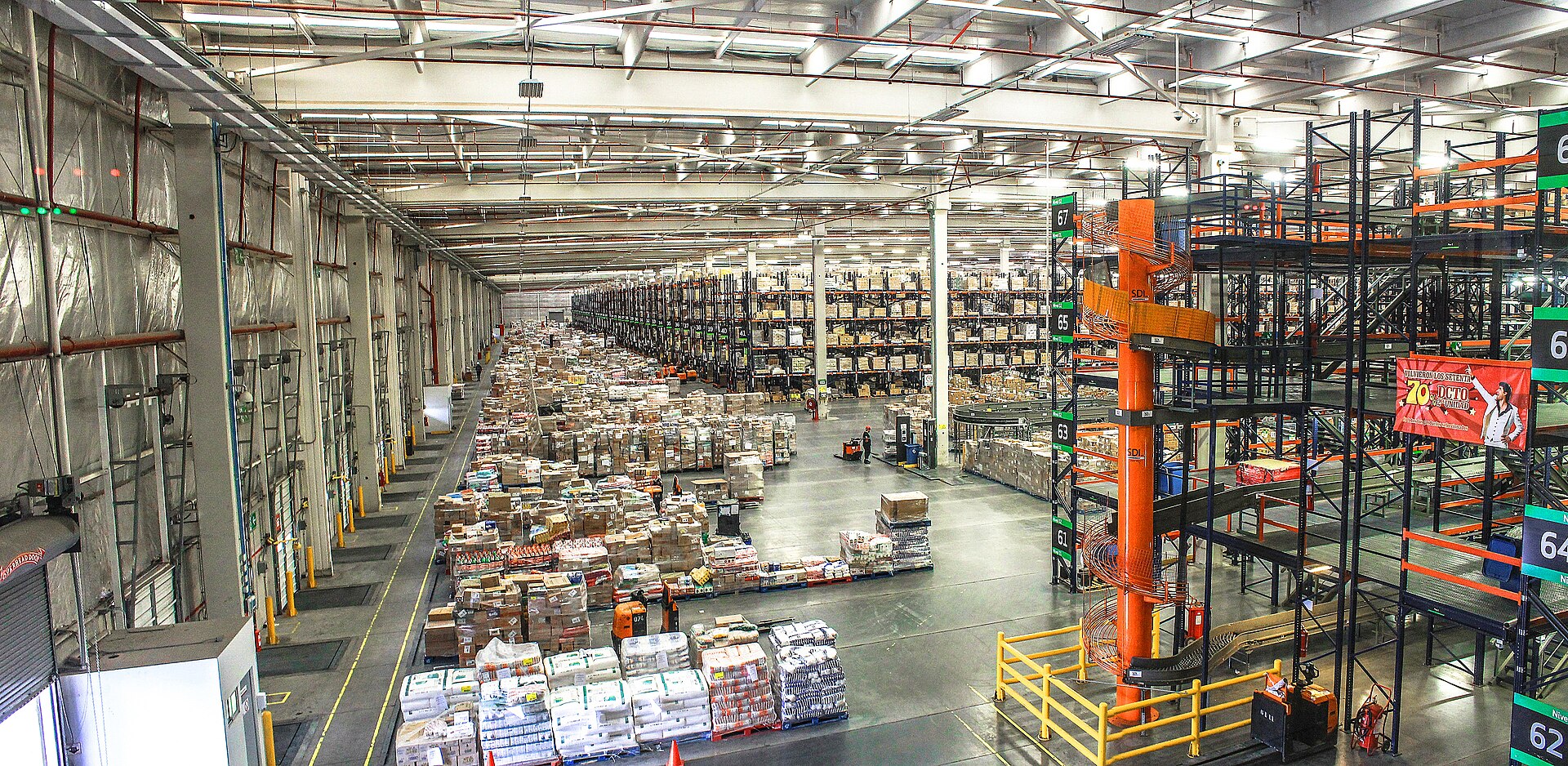 Distribution and logistics operations in America